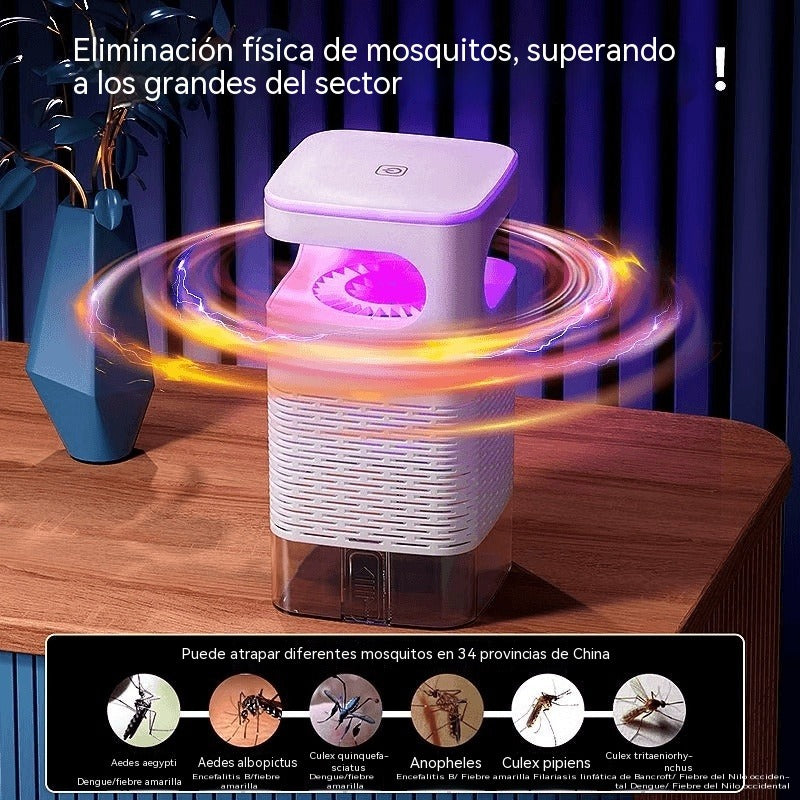 🔥✨Dispositivo multifuncional, natural, silencioso y totalmente automático para repeler y atrapar mosquitos🦟❌