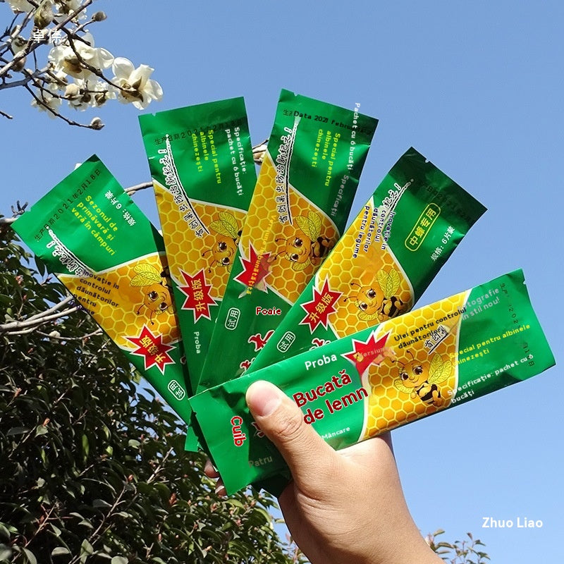 🐝【50 piezas】Pastillas para eliminar insectos de la colmena. Eliminan eficazmente polillas, larvas y parásitos