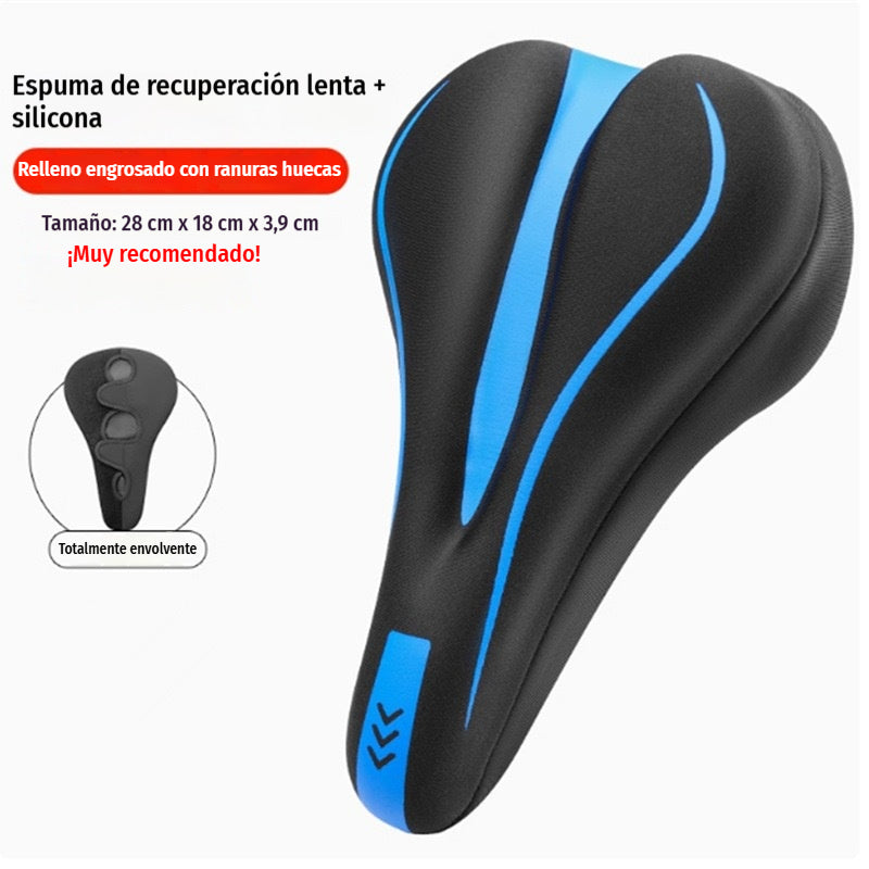 🚴 Funda de Silicona para Sillín de Bicicleta | Más Comodidad y Menos Presión al Pedalear ☁️