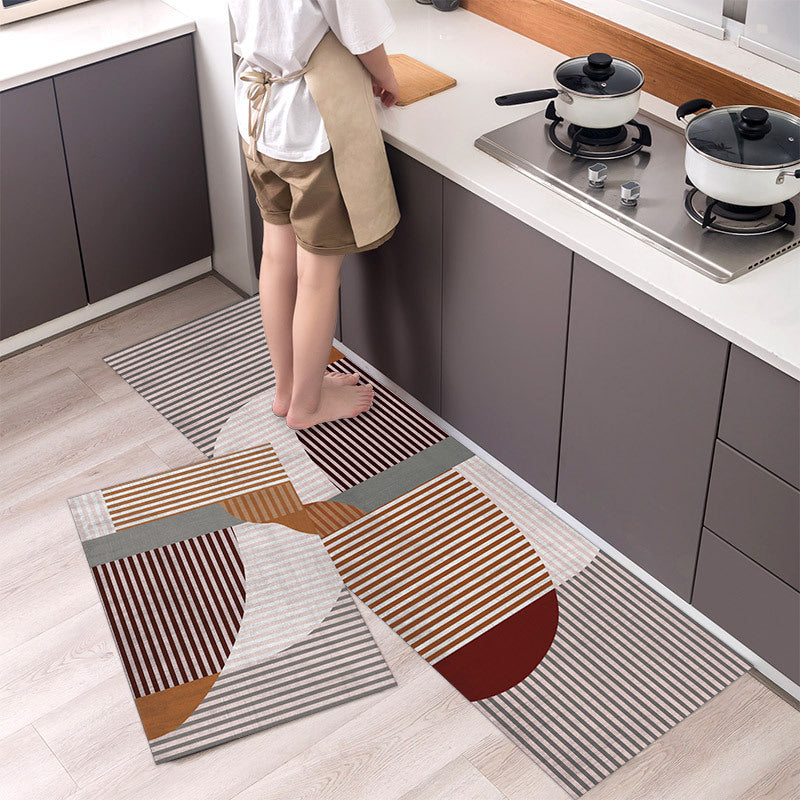 【40*60+40*120cm】Alfombras y moquetas universales para cocina y baño duraderas y resistentes a la suciedad