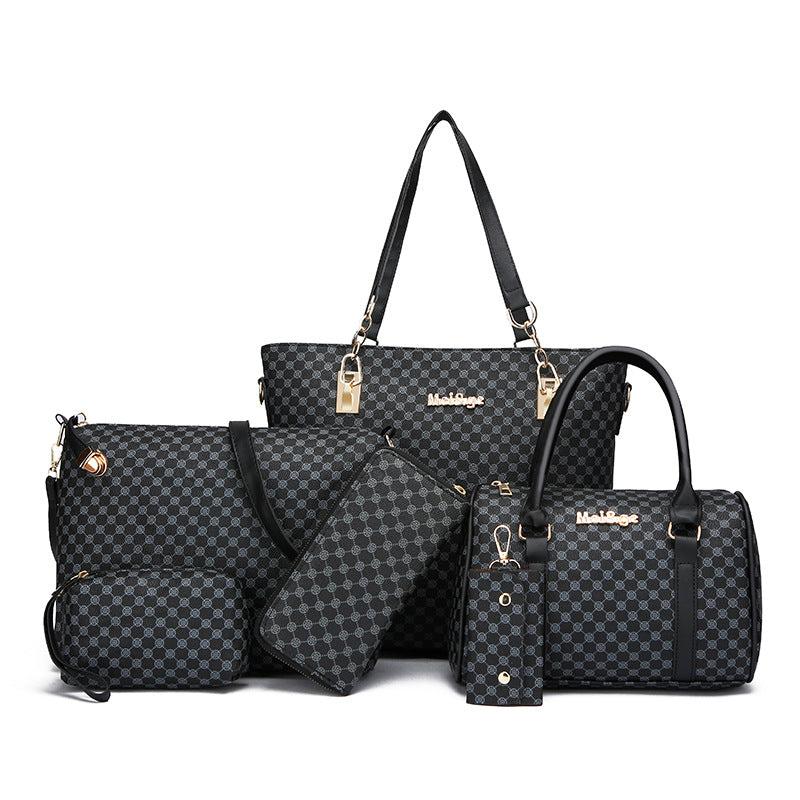 🔥¡50% DE DESCUENTO AHORA!🔥 Conjunto de 6 bolsos de moda para mujer.