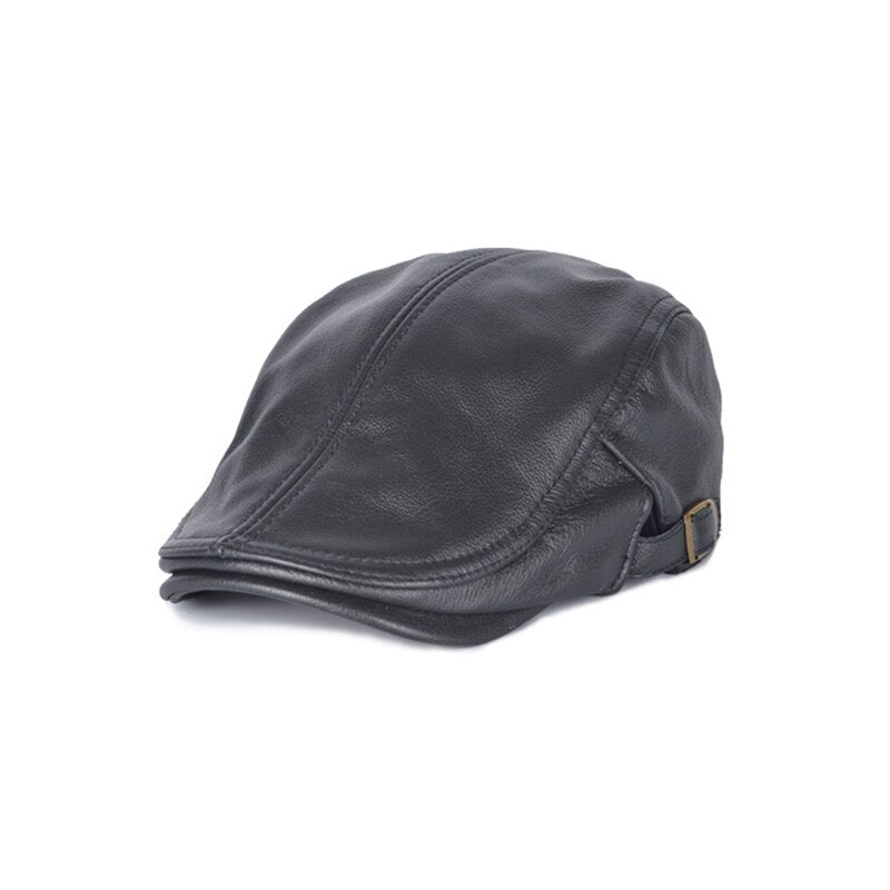🐏 Gorro de piel de oveja de tamaño ajustable para hombre.
