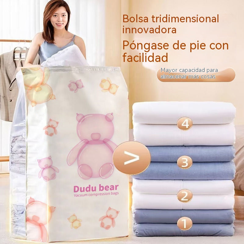 🎉 Pack de 5 Bolsas de Vacío Sin Bomba – Ahorra hasta un 80% de espacio