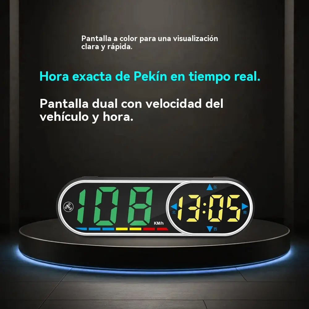 🚗Pantalla HUD para coche|Proyección HD GPS|Velocidad en tiempo real y conducción más segura