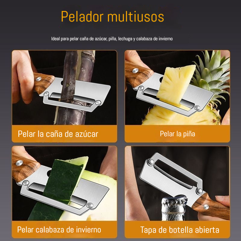 💥Compra 1, llévate 1 gratis💥🔪Pelador multifuncional de acero inoxidable🧅