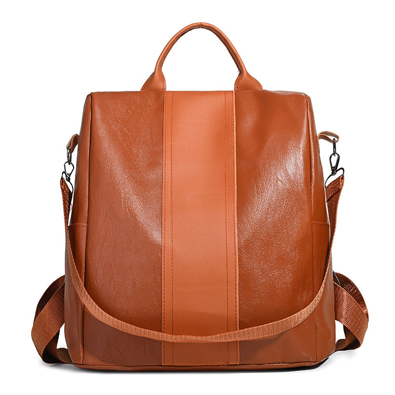 🎒 ¡50% DE DESCUENTO POR TIEMPO LIMITADO! ✨ Mochila grande para mujer: elegante, de piel sintética, fácil de usar 👜
