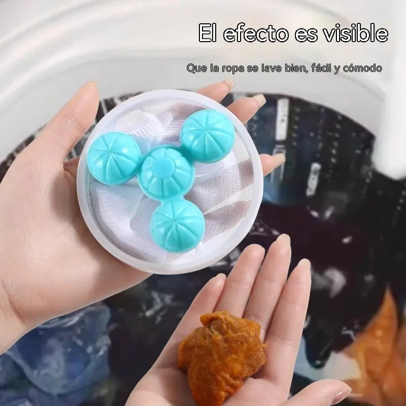 3 artículos 24 euros🎉 Bolsas flotantes de malla polar para lavandería
