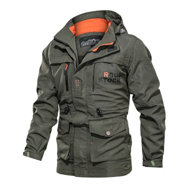 š„ćM-5XLćChaqueta impermeable y cortavientos para hombre, otoƱo 2026