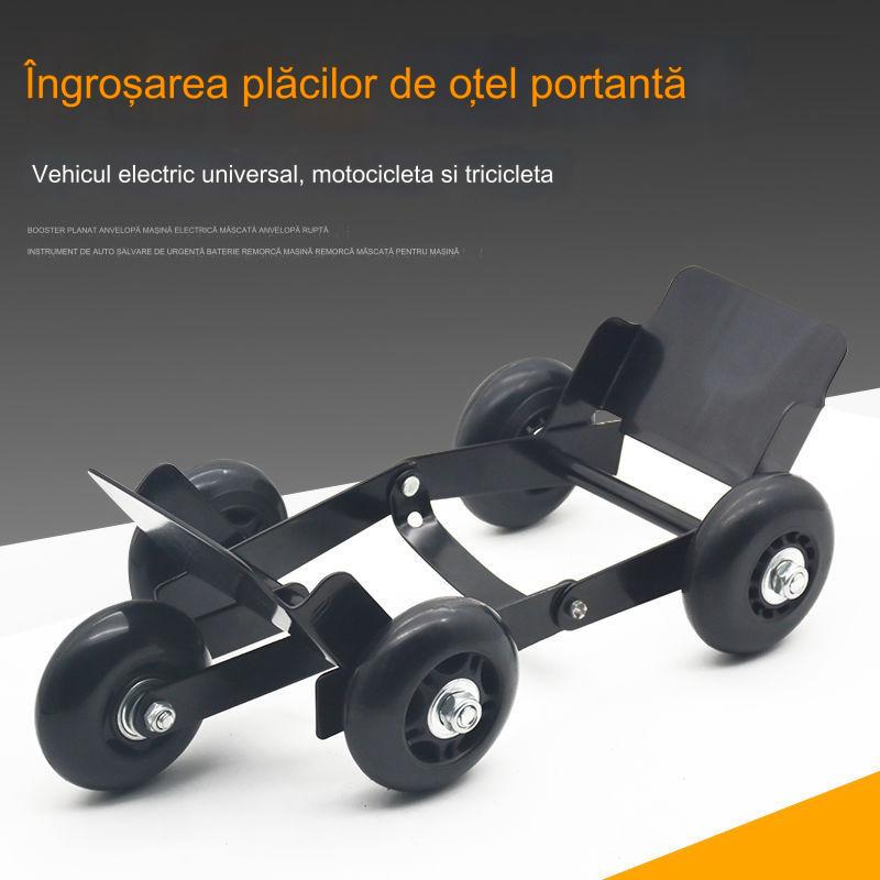 🔥Dispositivo de movimiento de motocicletas, remolque de autorrescate con rotura de neumáticos de motocicletas