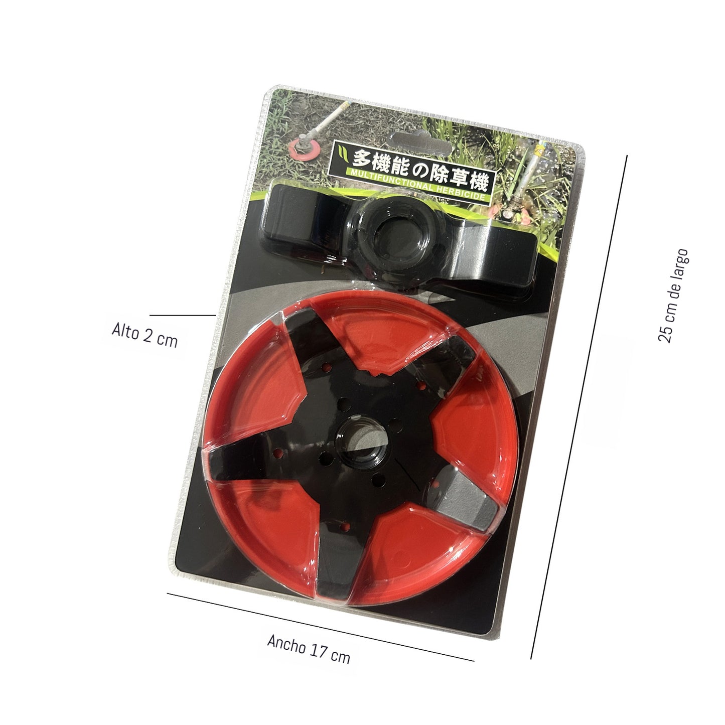 🔥【Compra 1 y llévate 1 gratis】2 piezas 25 euros👍🔩Accesorios multifuncionales para cabezales de desbroce