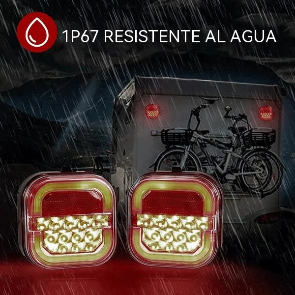 【Universal 12V/24V】🚦 Luces LED para remolque de coche