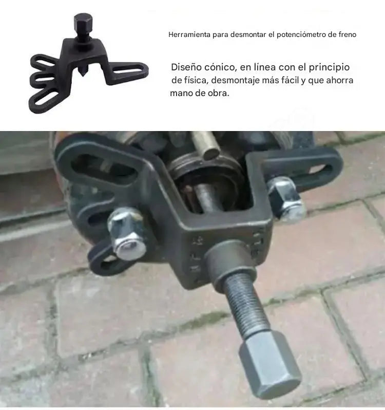 🛠️🚴Extractor de tambor de freno para moto