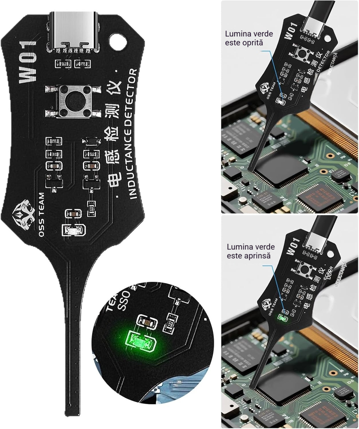 🧰🚗 Probador de inductancia OSS, una herramienta de prueba para la reparación de teléfonos móviles.