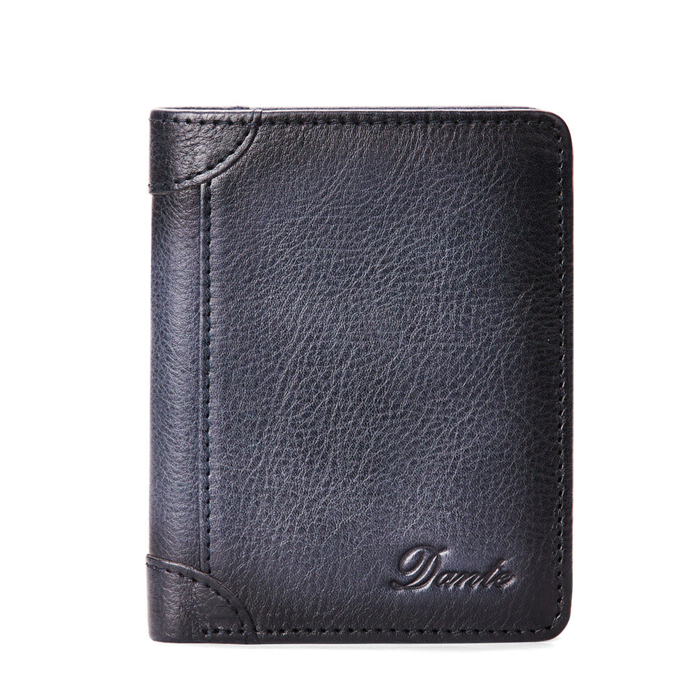 30%OFF👝✨ Nueva cartera antirrobo de cuero genuino para hombre