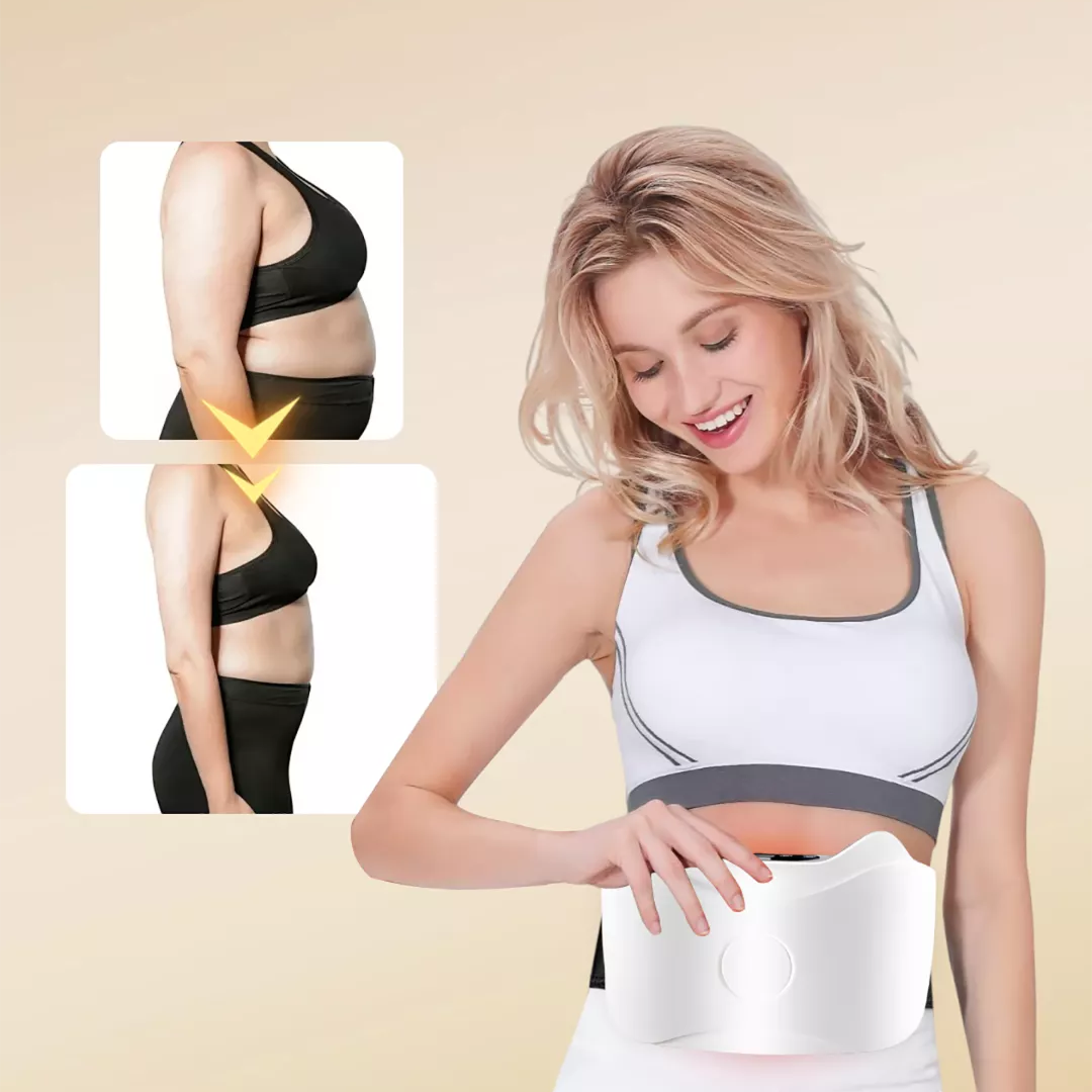 🔥Máquina de masaje abdominal y quema de grasa, un aparato de fitness para reducir la grasa abdominal y ayudar a quemar grasa en la cintura y el abdomen.