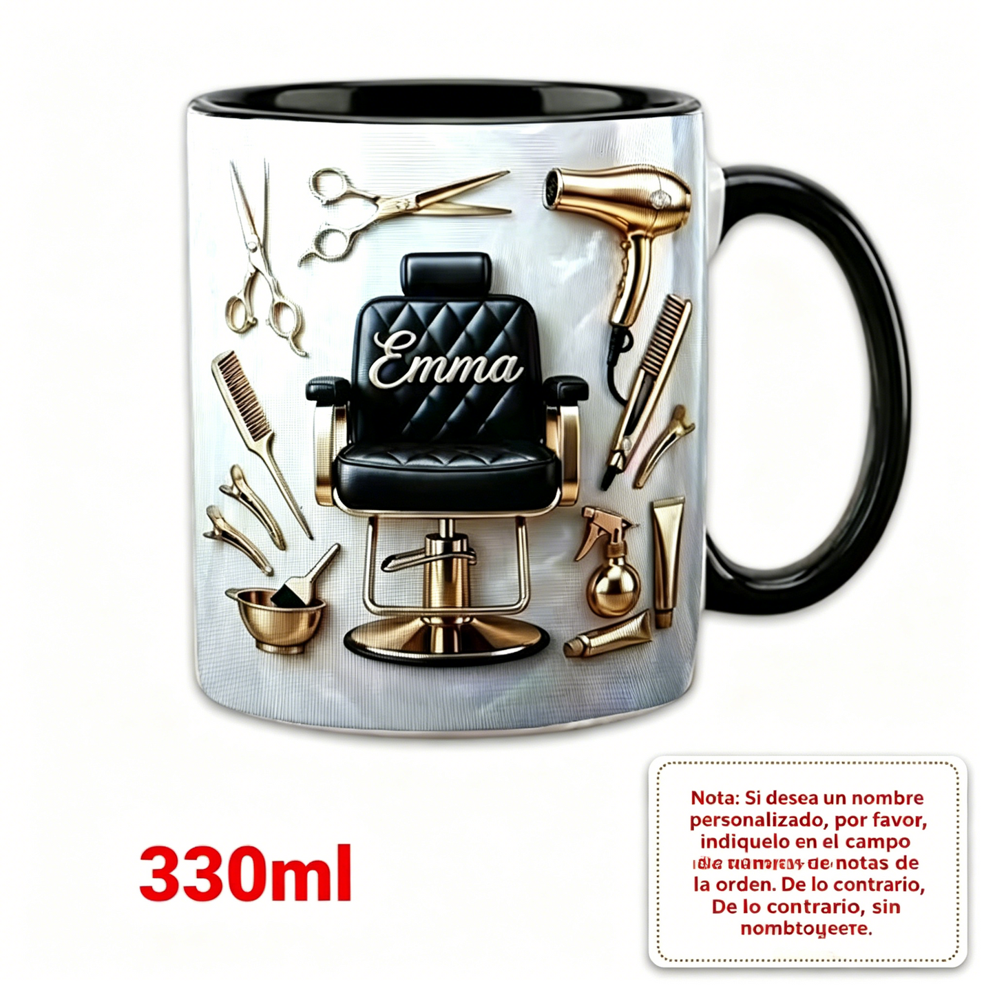 ✨✂️Taza de café de cerámica personalizada, ligera y lujosa