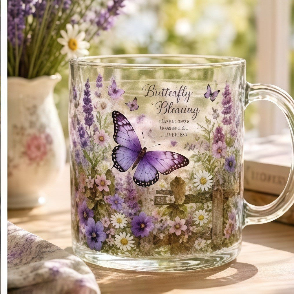 🌸 Colección de vidrio de edición limitada Garden Morning Bliss 2026 ☕🐦
