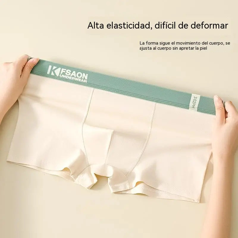 【6 piezas】【40-95 kg】 Calzoncillos bóxer nuevos de algodón puro para hombre, tallas grandes