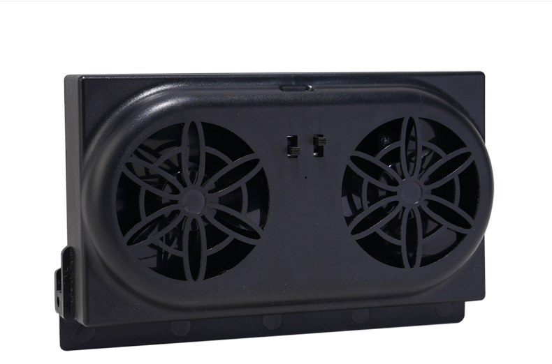 🌀Ventilador de escape para coche alimentado por energía solar