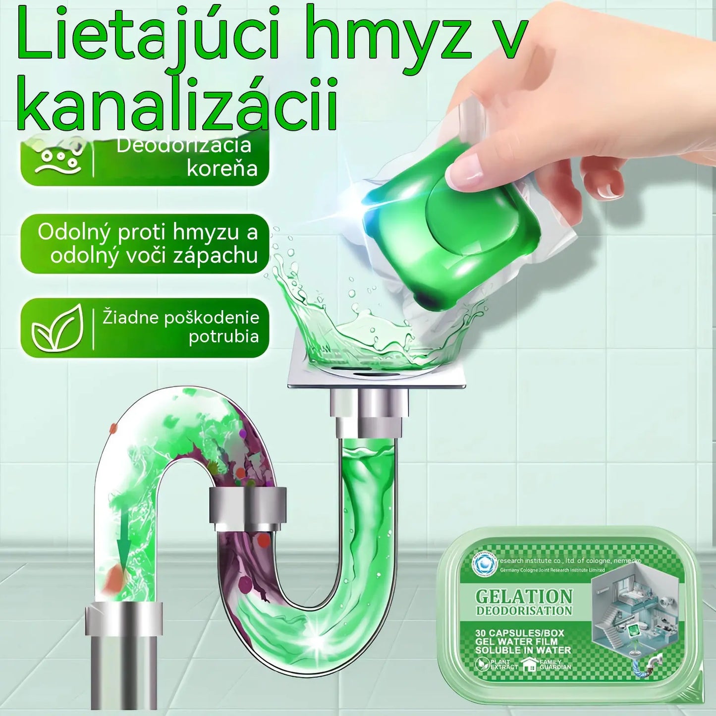 2 pakiranja (100 tablet) za 22 evrov. - 🔥🎉 Bila je uspešnica! Kupilo jo je 30.000 ljudi 🎉. Bioencimske kapsule za odstranjevanje vonjav iz odtokov.