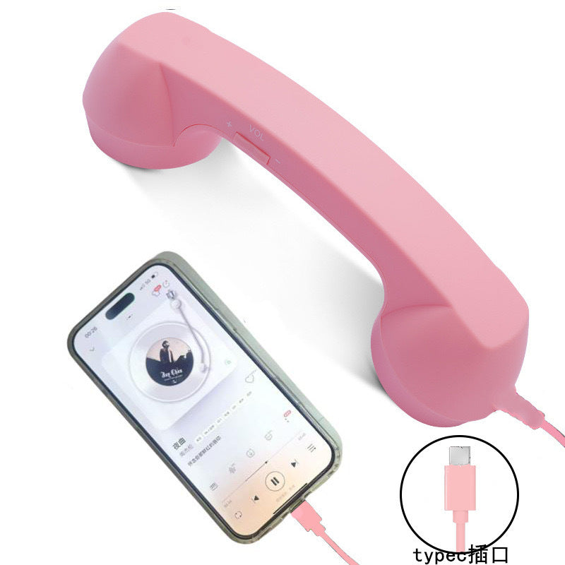 💥 Oferta de Navidad: 50% de descuento 📞 Auricular de teléfono retro vintage ✨ ¡El regalo de Navidad más original! 🎄