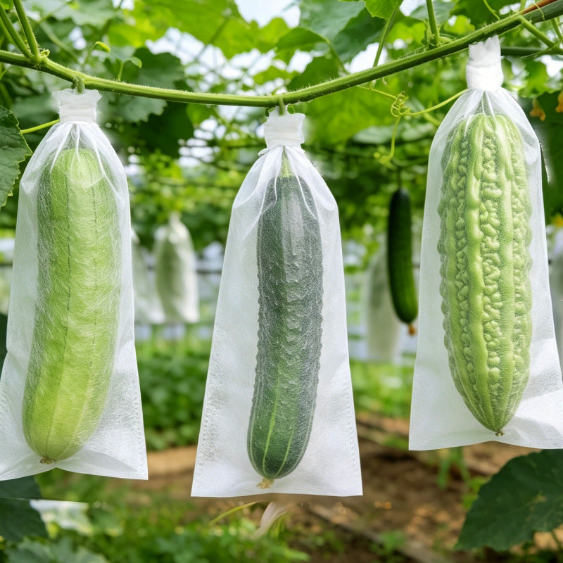 【100 piezas 】Red de insectos para moscas de frutas, red de protección de árboles de paisaje para pájaros, bolsas de red de jardín para proteger flores, plantas, frutas, verduras