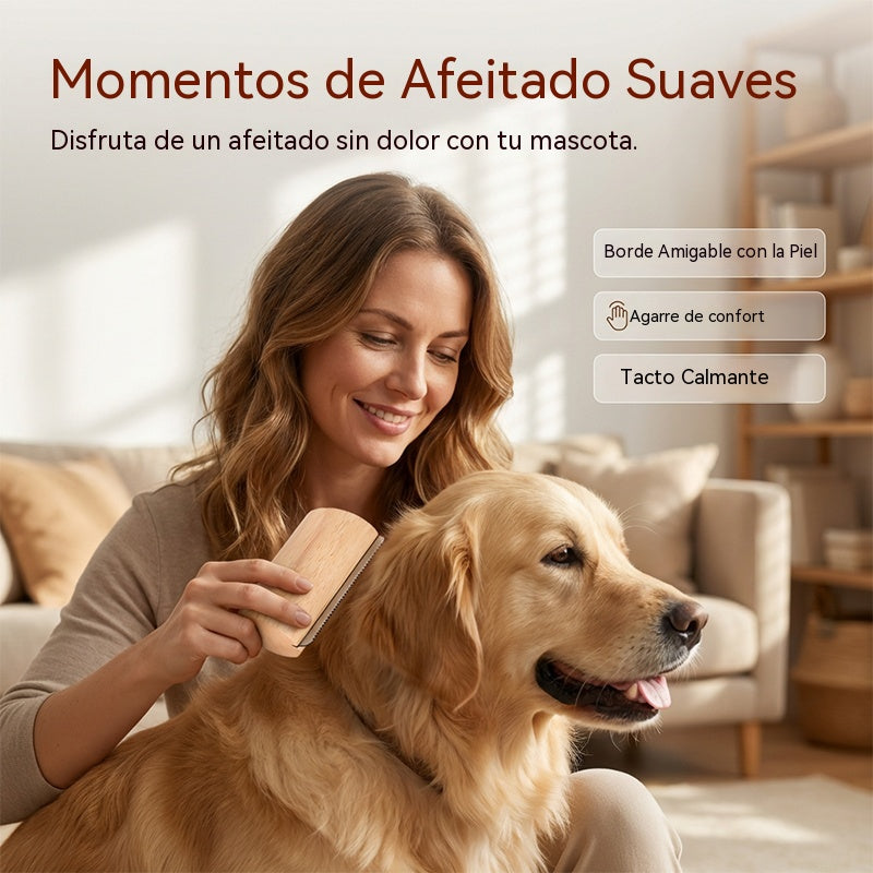 🐎Herramienta para eliminar el pelo muerto y para el aseo de mascotas