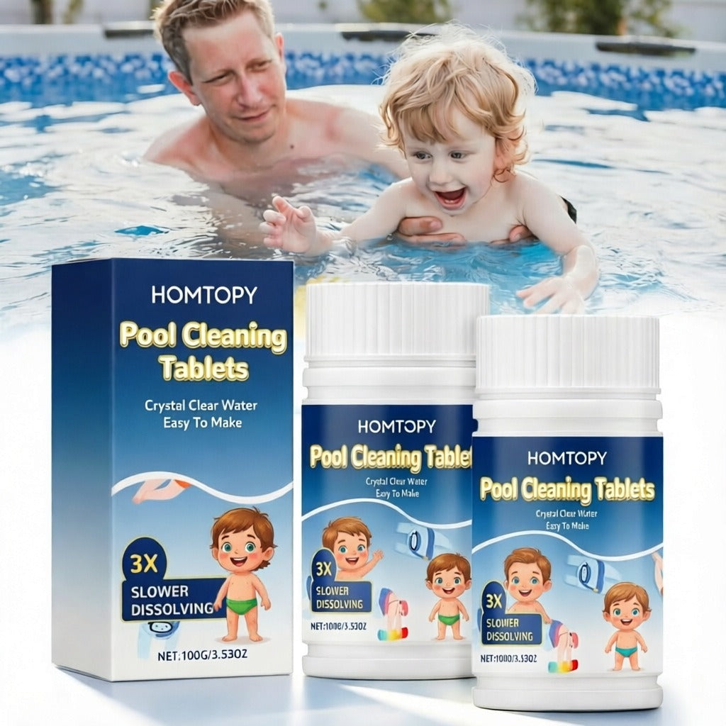 🔥Compre 1 y obtenga 1 gratis(2 botella)Pastillas efervescentes para la limpieza de piscinas