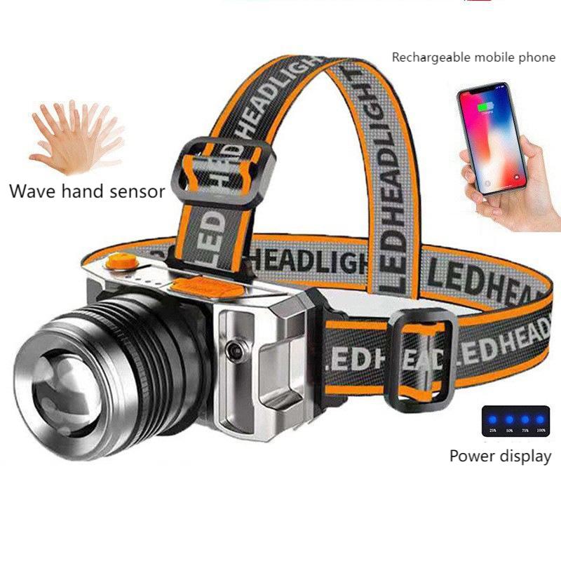 💡🌟【50%OFF】🔥🔥 Luz de pesca nocturna para exteriores con sensor inteligente repelente de mosquitos infrarrojos de larga duración