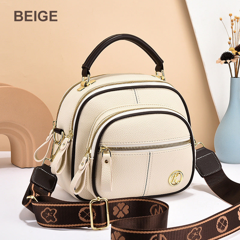 😍👜2026 nuevo bolso cruzado estampado de moda, gran capacidad, ligero y portátil