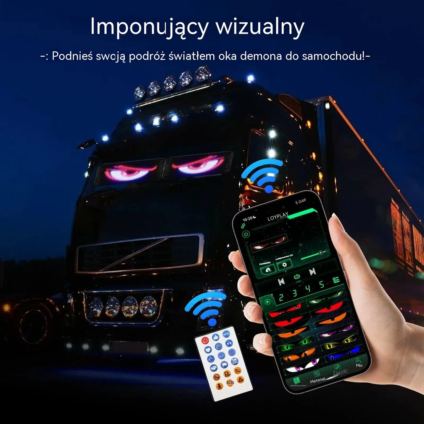 🔥💡🎫 Ultracienki i elastyczny, miękki ekran samochodowy LED