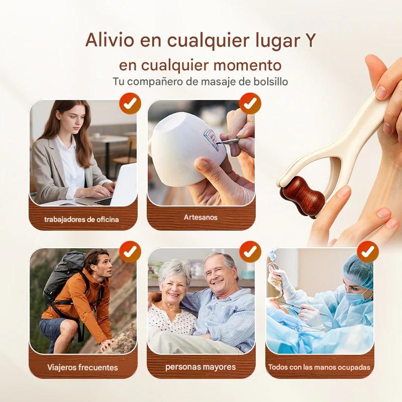🎁【Compra 1 y llévate 1 gratis】🌿🧘 Bola de masaje de piedra Bian – para manos y dedos | Superficie lisa, ideal para la relajación y la prevención del dolor articular 💆♀️