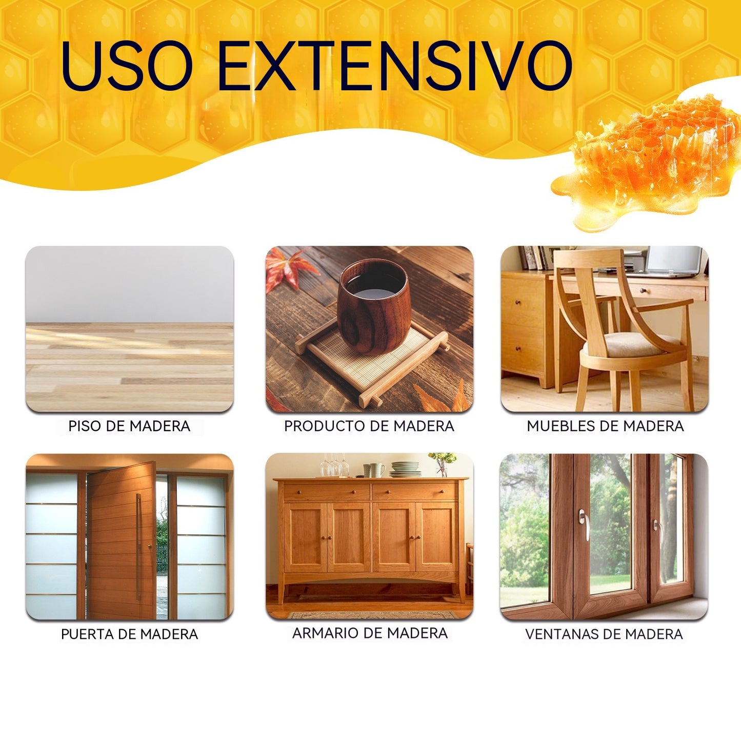 🔥Compra 1 y llévate 1 gratis🔥🧼Limpiador y abrillantador todo en uno para superficies de madera, elimina manchas, previene el polvo y aporta brillo.