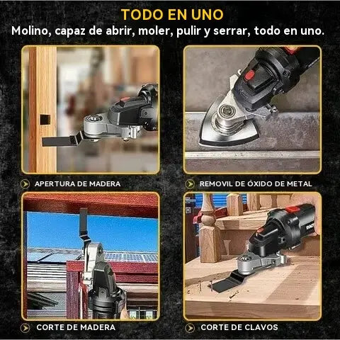 🔩 Kit convertidor para amoladora angular, multifuncional, amplía fácilmente tu gama de funciones