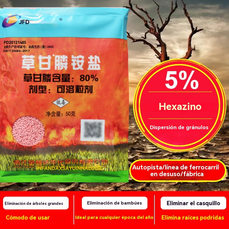 🌿【5 paquetes por 25 euros】Herbicida Jinfanda a base de glifosato🌳🌸🌱