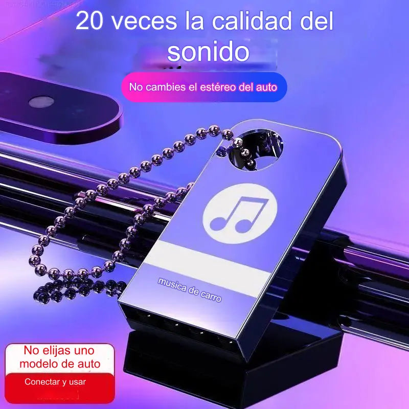 đđ”đ”ă 32Gă ăUnidad flash USB de mĂșsicaăcontiene 3000 canciones, 200 MV y efectos de sonido 6D