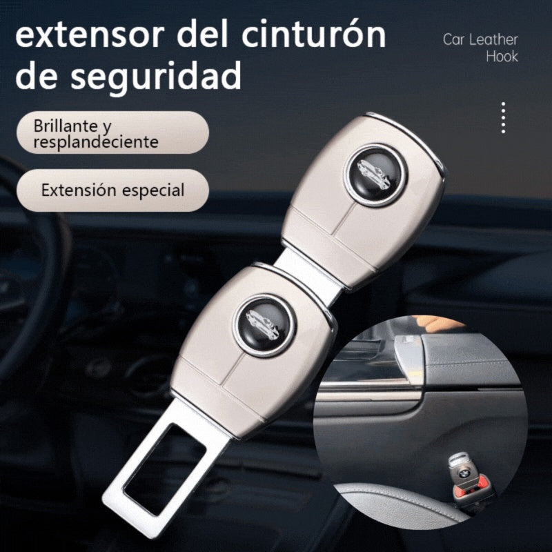 💥💥【Compra 1 y llévate 1 gratis】🚗👍Extensor de cinturón de seguridad de metal para coche