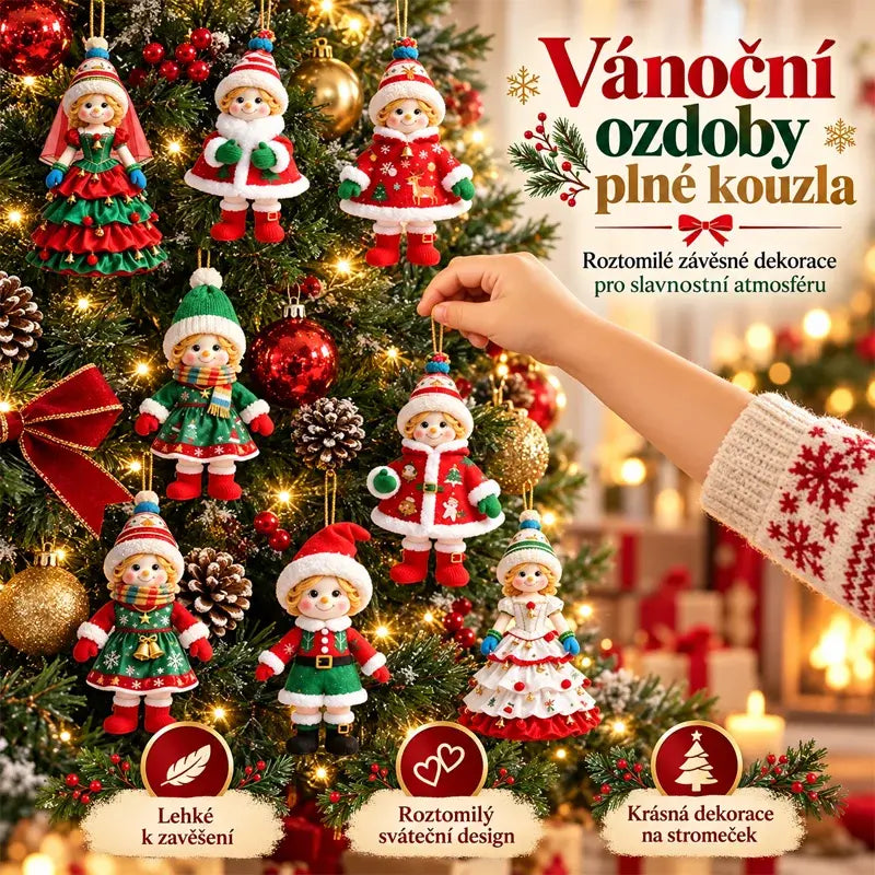 🎄20 kosov za 21 €🎅 Ljubki božični okraski✨