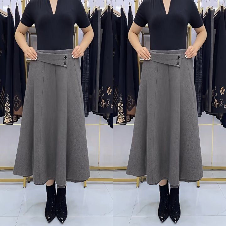 🎀【S-4XL】Falda de lana para otoño e invierno