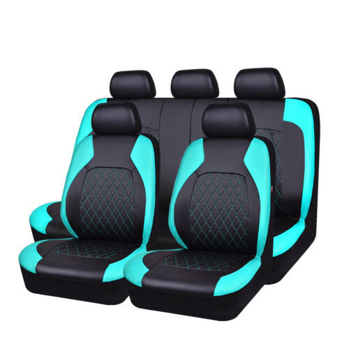 🚗Juego universal de fundas para asientos de coche de cuero suave