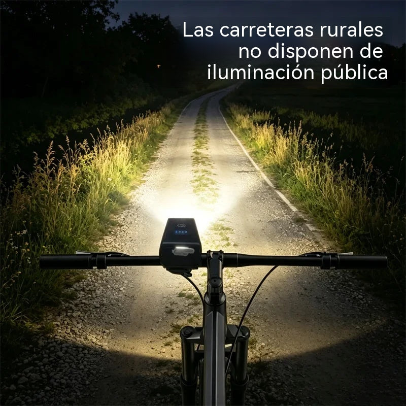 🚴 Luz LED para Bicicleta de Alto Brillo | Kit Delantero + Trasero USB Recargable