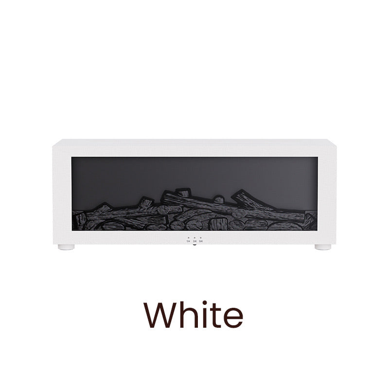 🔥Humidificador con efecto chimenea – 7 colores LED y control remoto, ambiente relajante para el hogar/oficina 🌙📦