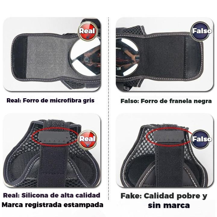 🚲💯Vista trasera de la protección de muñeca en bicicleta