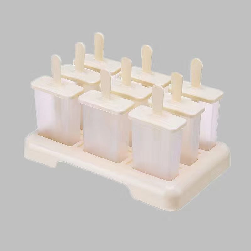 Moldes caseros para helados, moldes para paletas y moldes para cubitos de hielo.