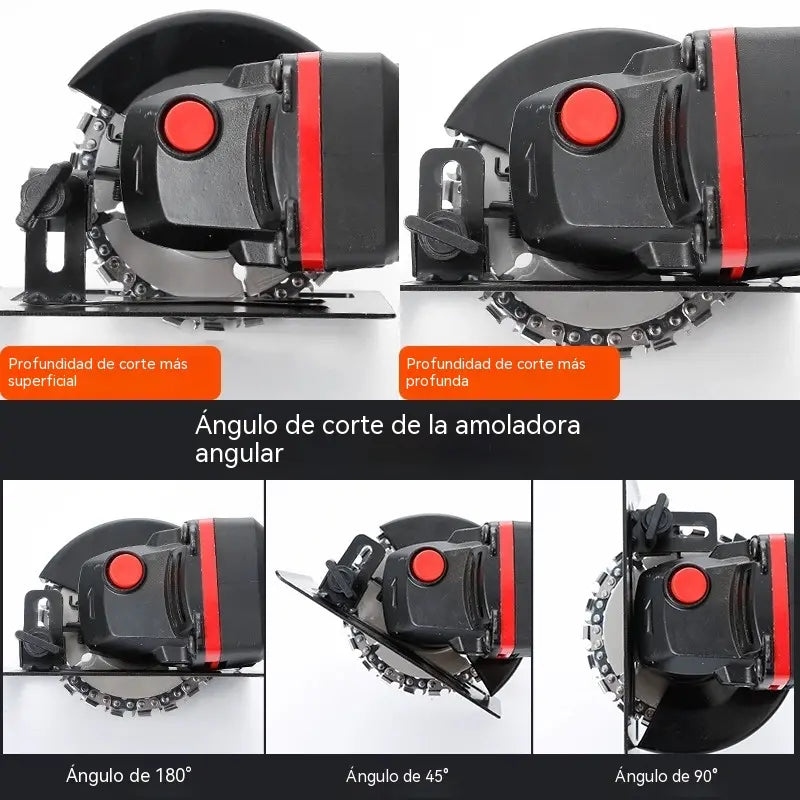 🪚⚡Nuevo soporte para amoladora angular 【base + bolsa protectora incluidas】