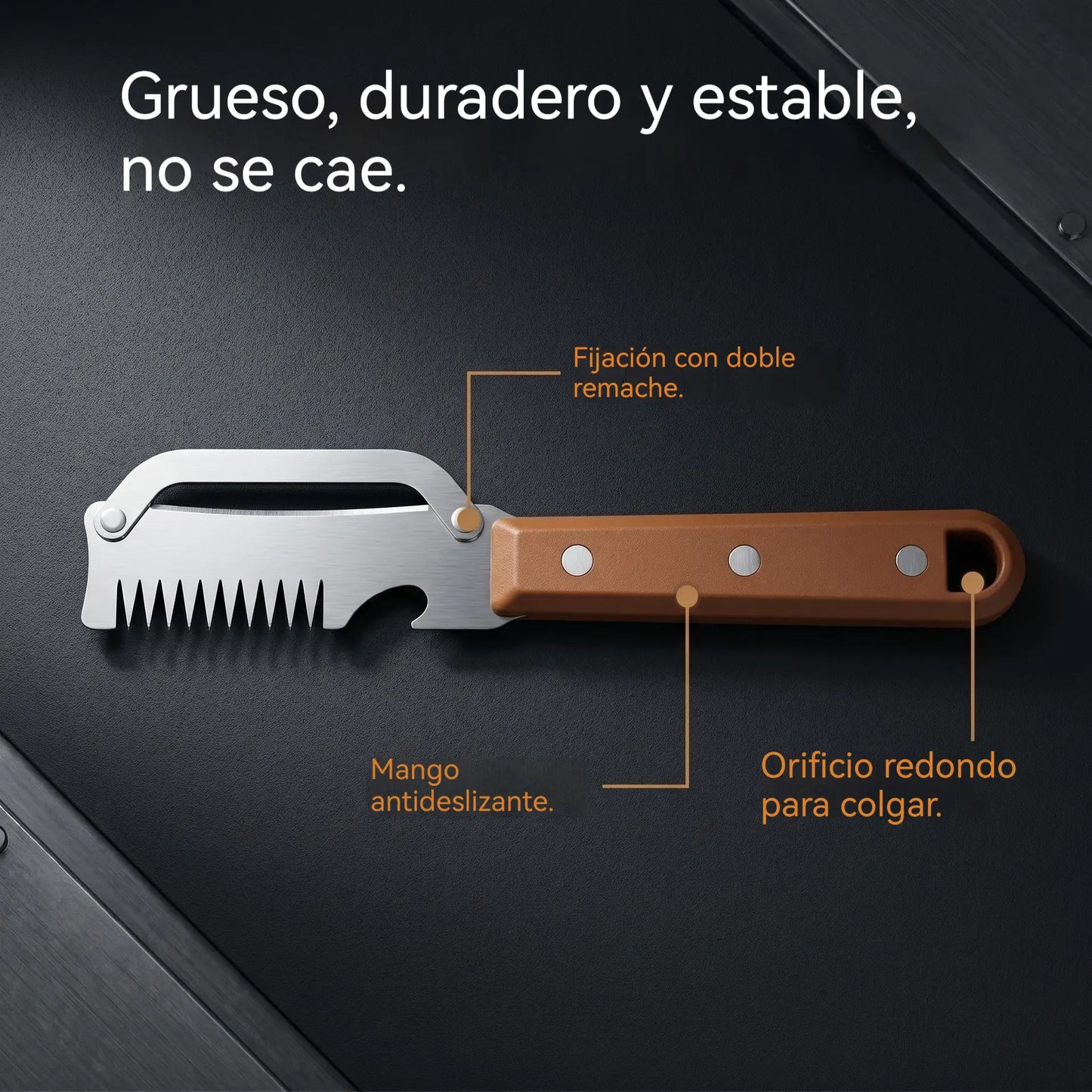 💥Compra 1 y llévate 1 gratis💥🔪Cortador y pelador multifuncional de acero inoxidable🧅