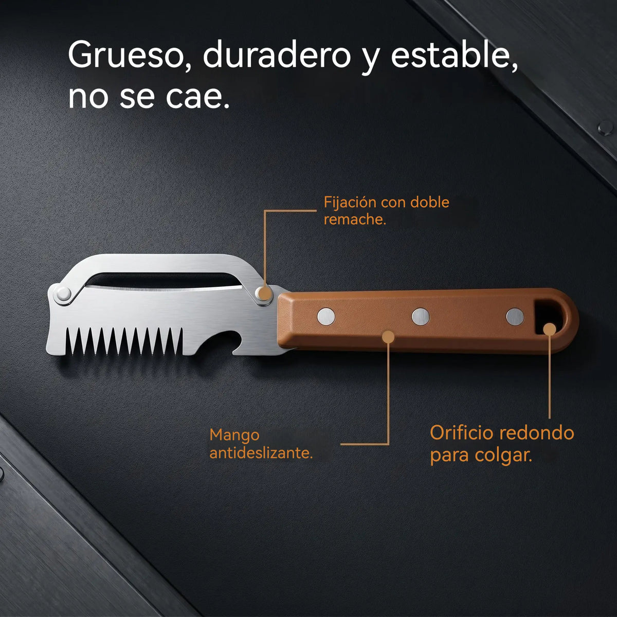 💥Compra 1 y llévate 1 gratis💥🔪Cortador y pelador multifuncional de acero inoxidable🧅