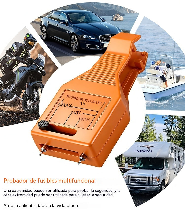 🔥Compra 1 y llévate 1 gratis🔥Probador y extractor de fusibles universal para automóviles (12-24 V CC)