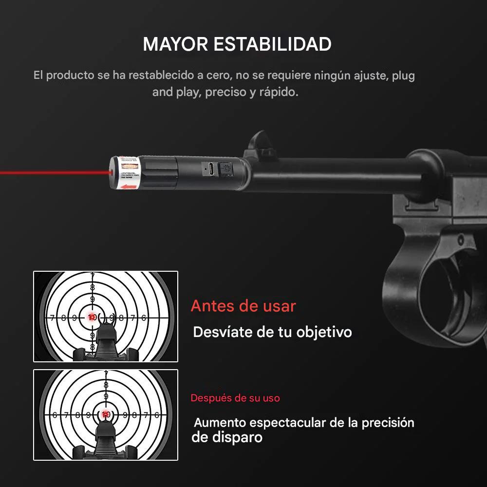 🔥Precio más bajo por tiempo limitado🎉Juego de mira láser roja ajustable