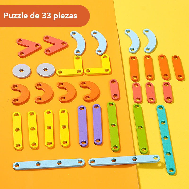 Rompecabezas Montessori 丨 ¡Idea de regalo de Navidad!